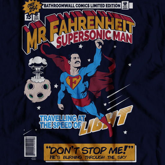 Freddie Mercury Mr Fahrenheit T-shirt