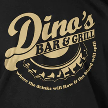 Thin Lizzy Dino's Bar and Grill T-shirt