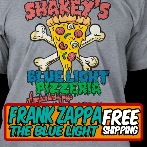 Frank Zappa The Blue Light T-shirt